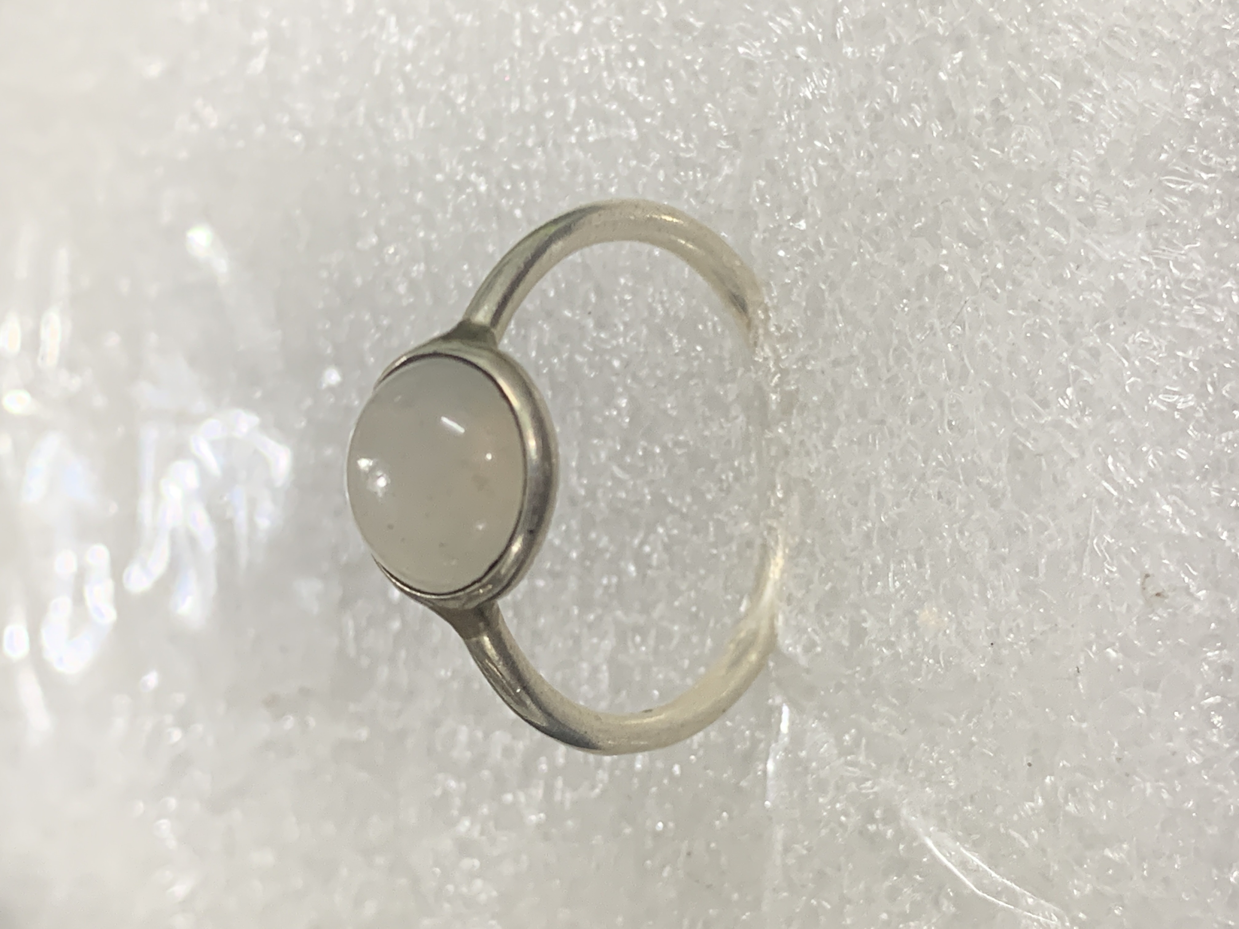 Moonstone Silver Ring