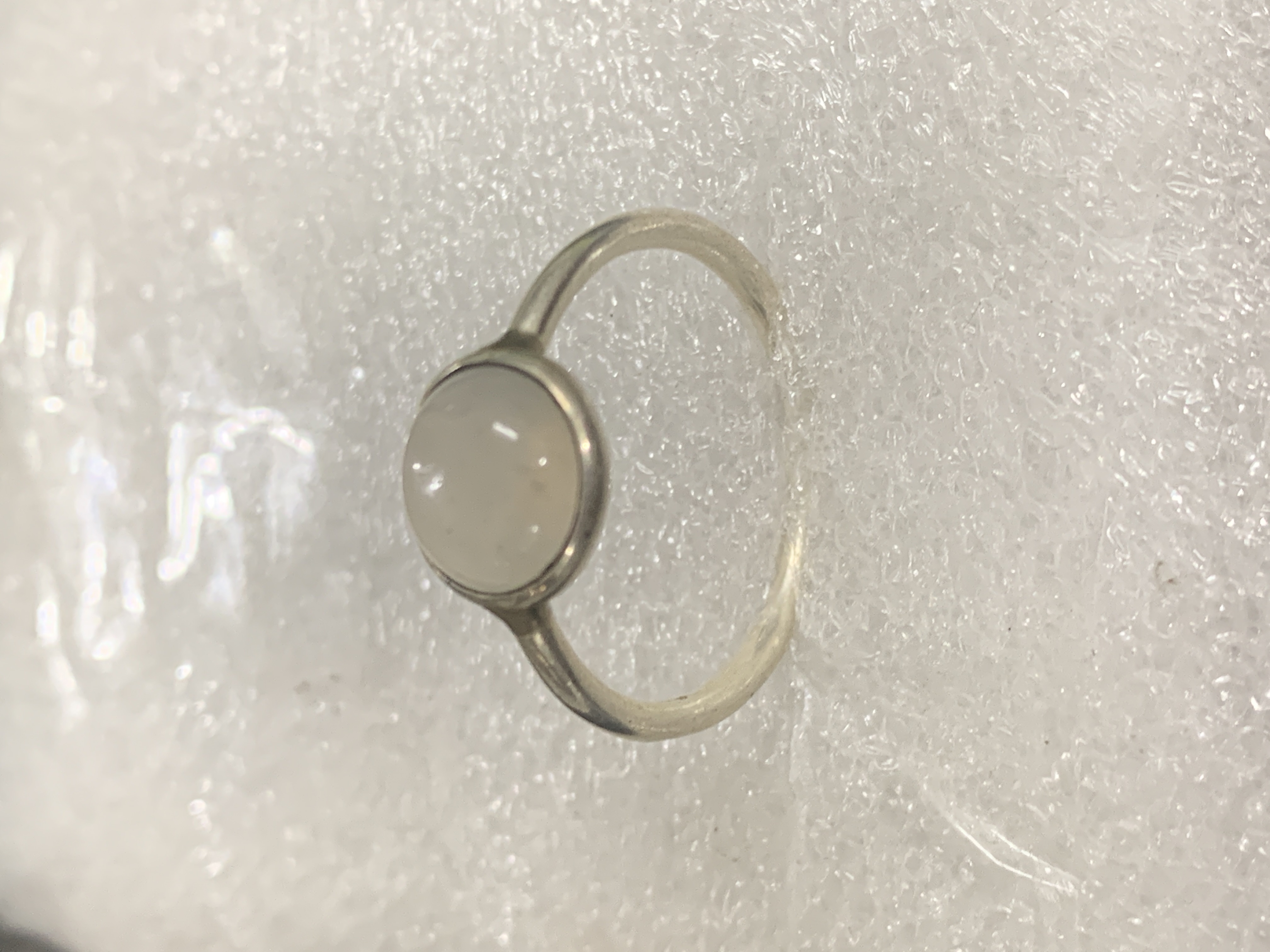 Moonstone Silver Ring