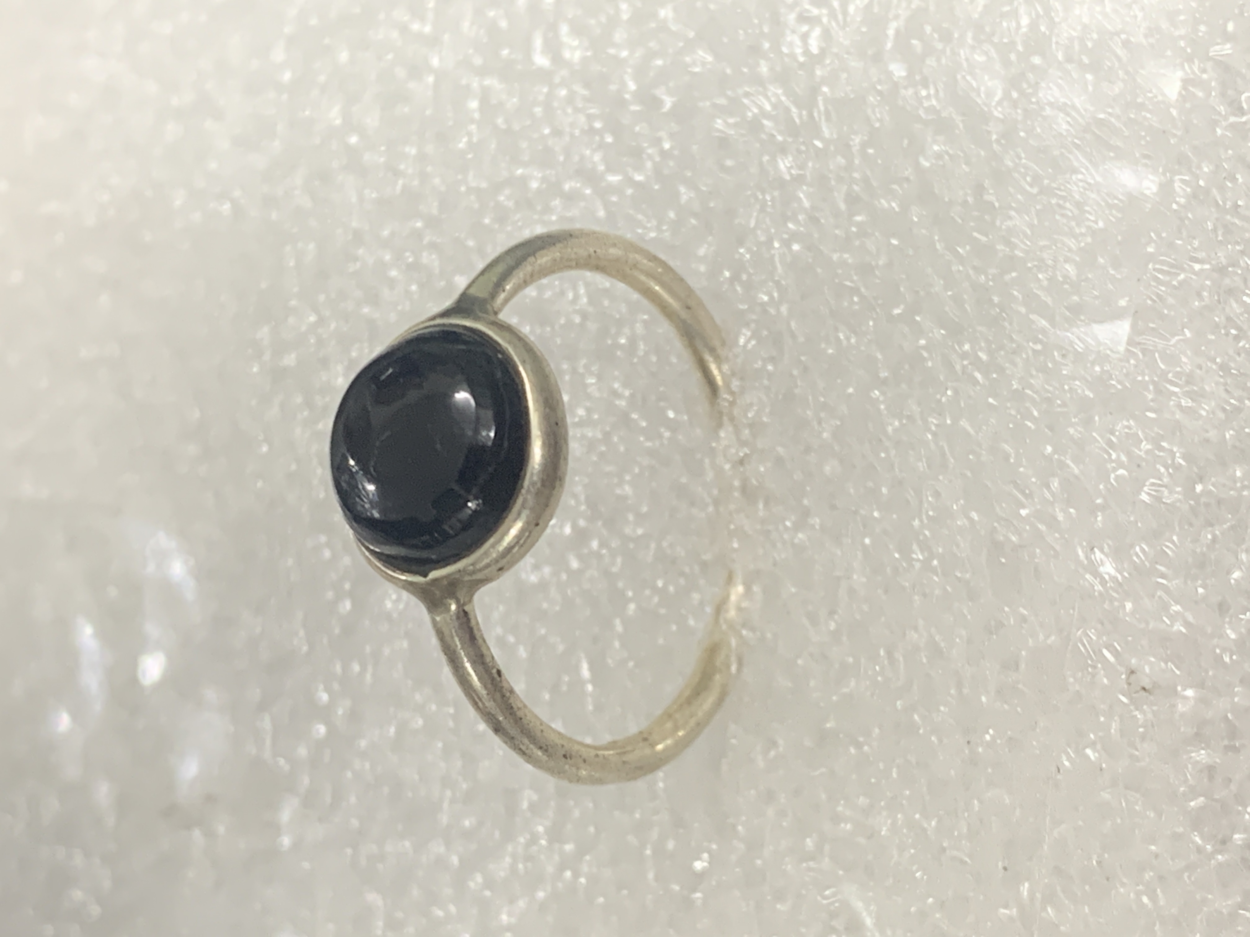 Onyx Silver Ring