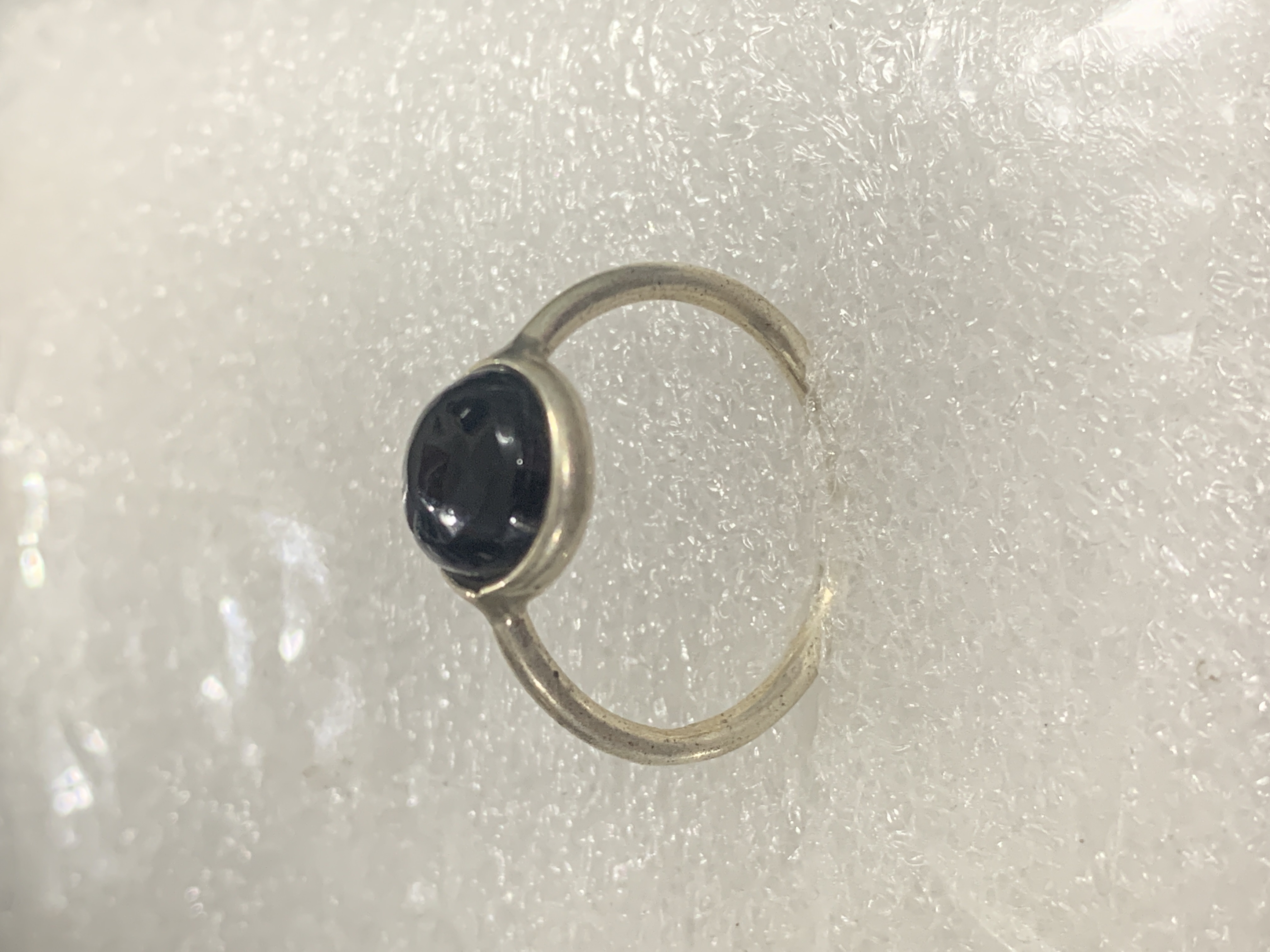 Onyx Silver Ring