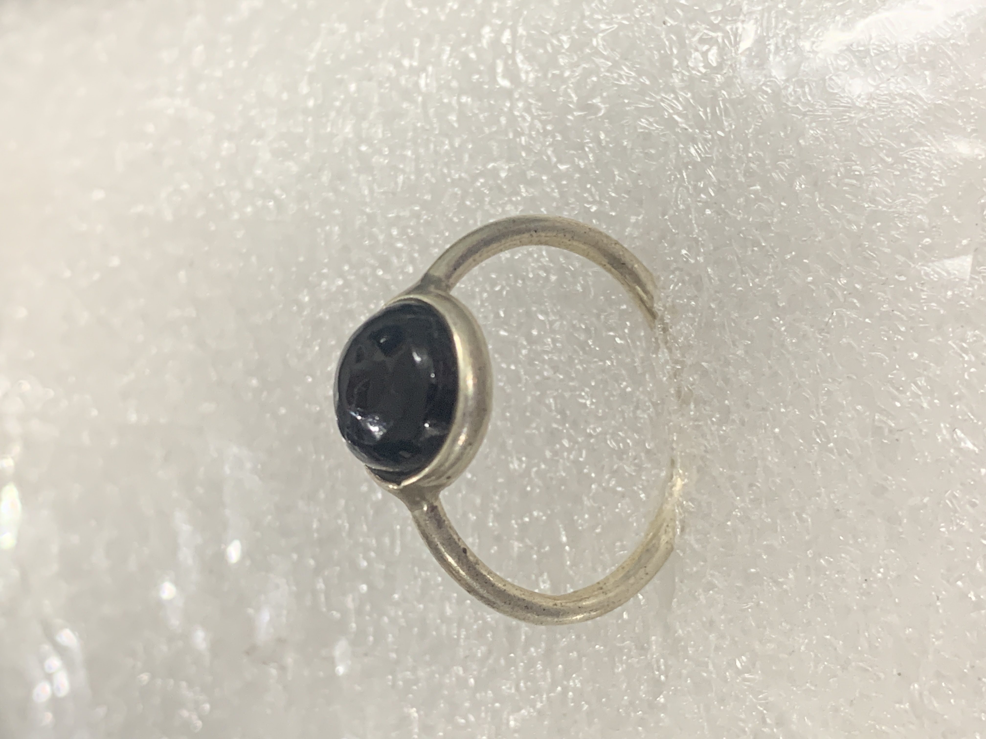 Onyx Silver Ring