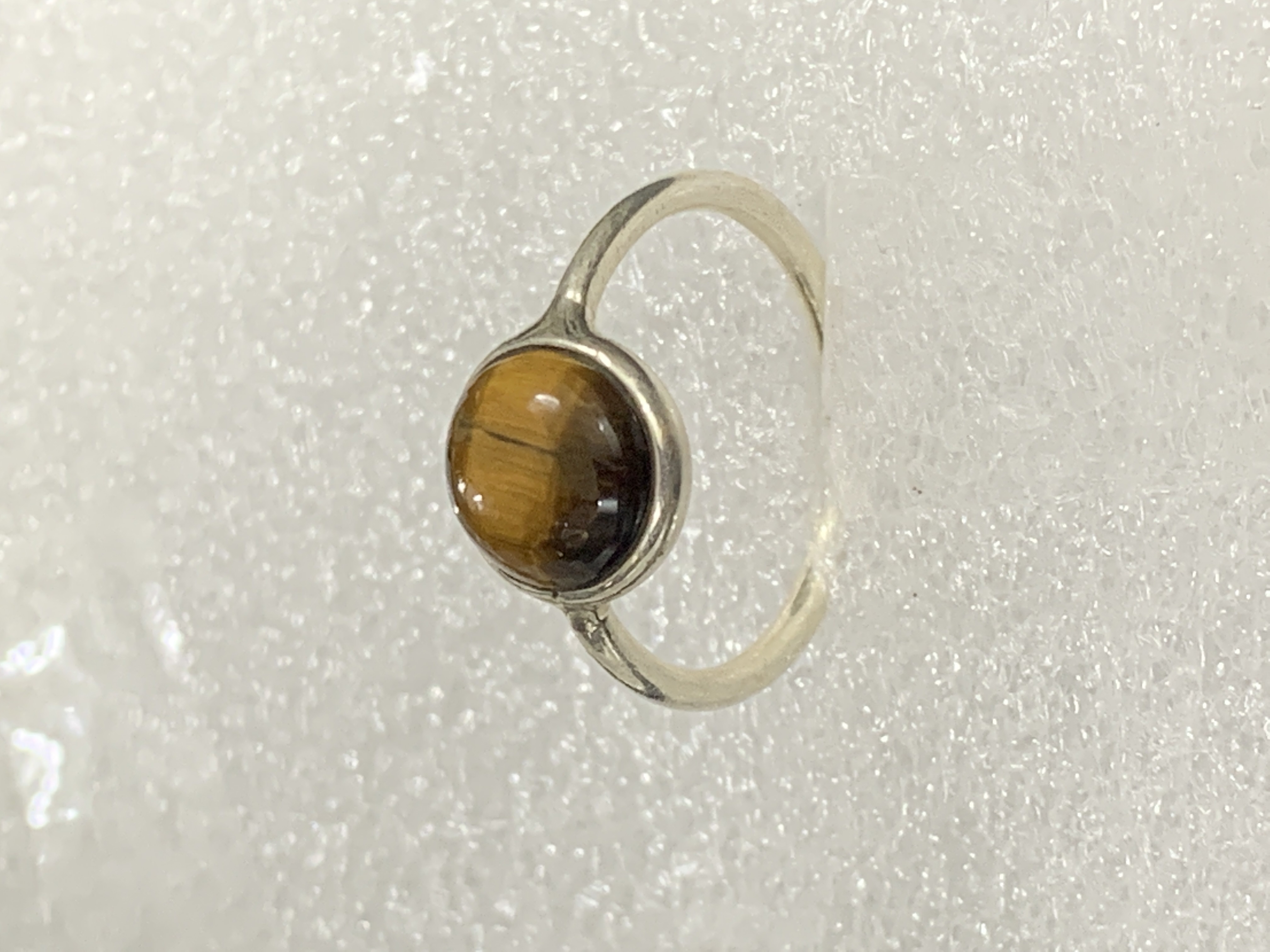 Tiger’s Eye Silver Ring
