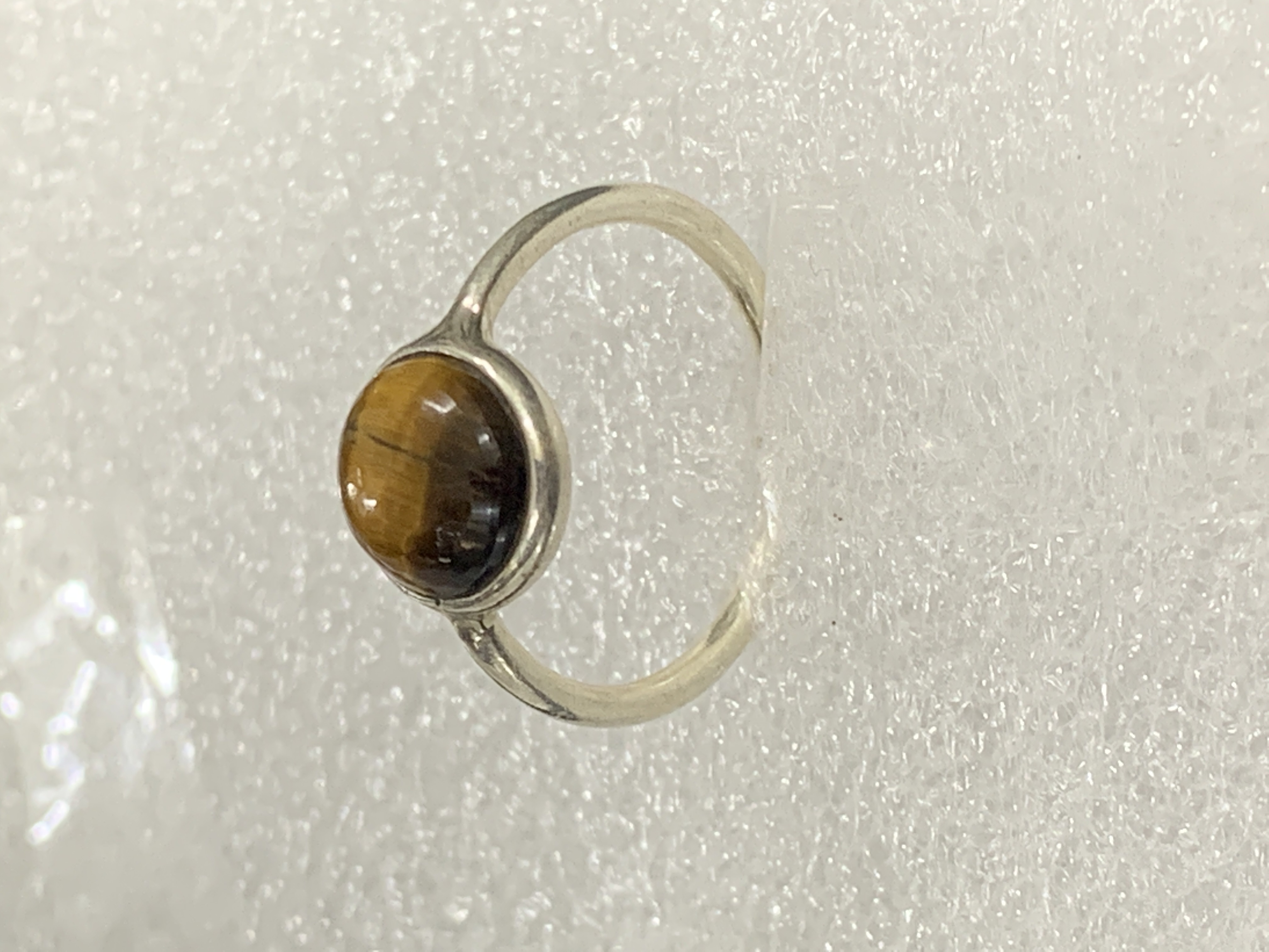 Tiger’s Eye Silver Ring