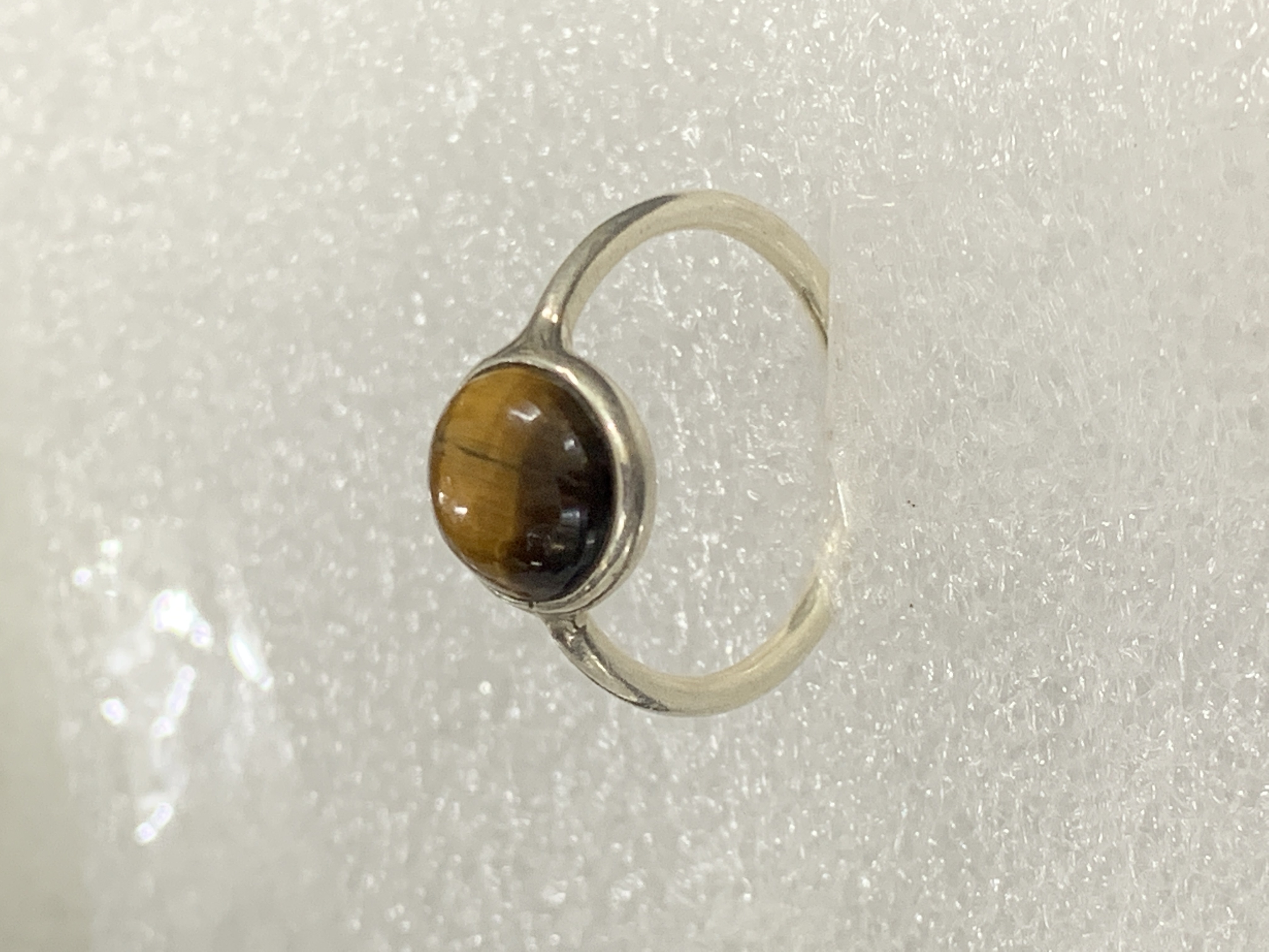 Tiger’s Eye Silver Ring