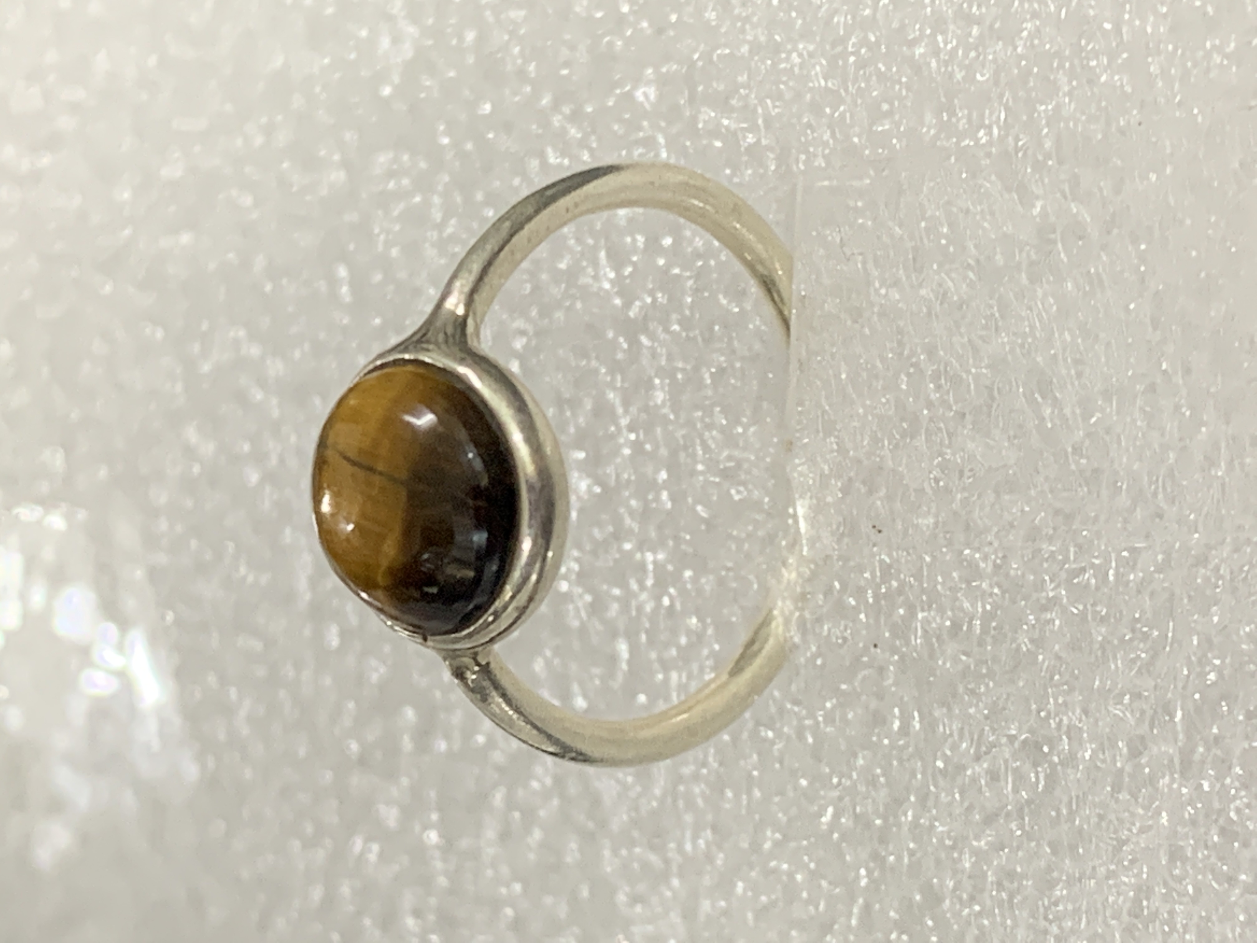 Tiger’s Eye Silver Ring