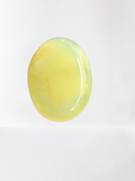 Green Calcite Caboshons