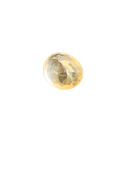 Citrine Faceted Caboshons